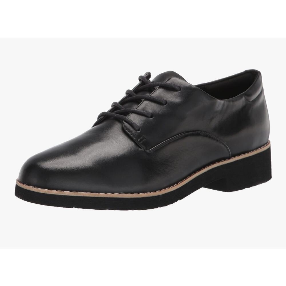 ALDO Cerquedaflex Black Ladies Oxford Shoes Size US 7.5